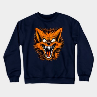 Angry Fox Crewneck Sweatshirt
